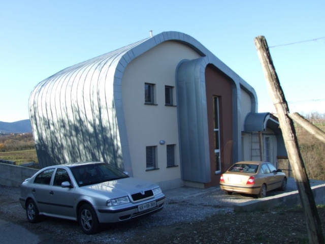 Prvačina - stanovanjska hiša - končni izgled